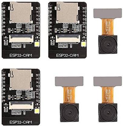 DS Robotics ESP32 CAM, ESP32 Camera, ESP32-CAM Camera Module, Development Board ESP32 with Camera Module for Low Power CPU (3 Piece) Electronic Components Electronic Hobby Kit