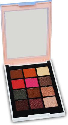 Glam21 Color School Eyeshadow Palette With 12 Versatile Shades, Multicolor (ES171-03) 10 g
