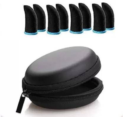 PORTLIX Thumb gloves With Earphone Pouch for Mobile gaming Finger Sleeve