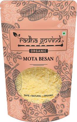 Radha Govind Organic Split Gram Flour (Mota Besan)
