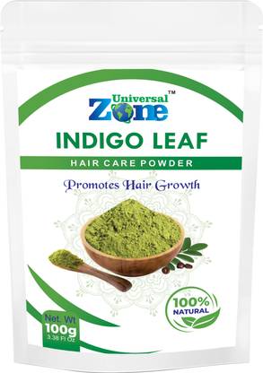Universal Zone Pure Indigo Leaf (Indigofera Tinctoria) Powder