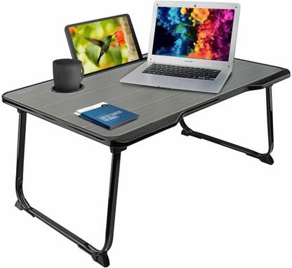 Portronics 1140 my buddy one 1104 Wooden Floor and Desk Stand Laptop Stand Compatible with Universal Laptops