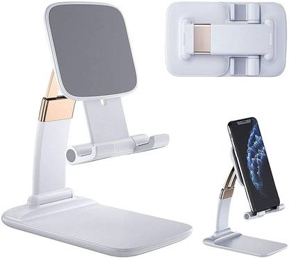 JANROCK Adjustable Mobile Stand for Table Desk Cell Phone Holder Accessories for Home Office with Flexible Height Angle Adjustment for All Mobile Holder Mobile Holder