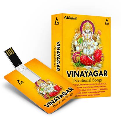 Vinayagar Devotional Songs [4GB] Tamil & Sanskrit | Vinayagar Agaval, Kavasam, 108 Potri, Moola Manthram & Songs Pendrive Standard Edition