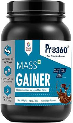 PRO360 Mass Gainer - Special Formula for Lean Mass Gainer Protein with Digestive Enzymes Weight Gainers/Mass Gainers