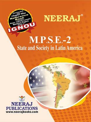 IGNOU MPSE-002 State And Society In Latin America