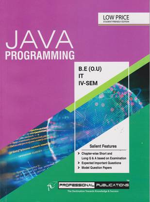 Java Programming B.E-O.U IT IV-SEM