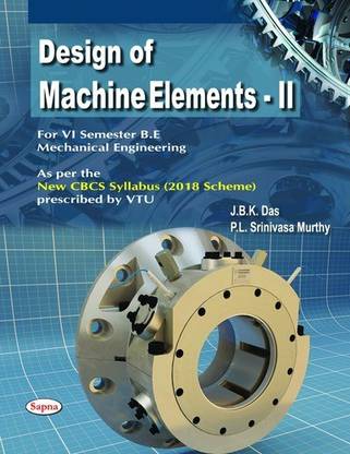 Design Of Machine Elements 2 For 6 Sem Be Mechanical Engineering