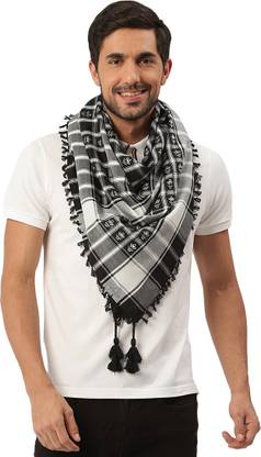 Javinishka Embroidered Polyester, Viscose Men & Women Scarf