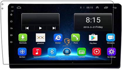 ARMOUR GUARDS Impossible Screen Guard for ANDROID STEREO 9 Inch after market installed Music System MATTE FINISH