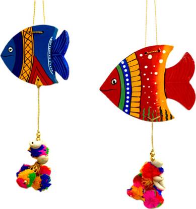 Sohibe Colorful Wall Décor Hanging Handmade Decorative RR206 Pack of 2