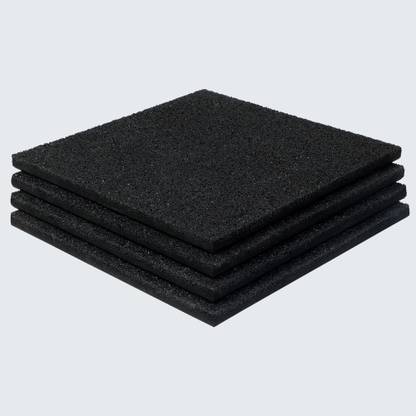 Cultsport Protective Rubber Floor Mat Black 2.5 mm Exercise & Gym Mat