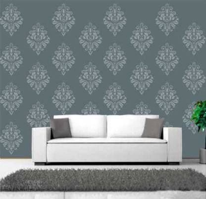 Aaradhya Collection Reusable DIY Designer Attractive Wall Stencil Painting for Home Decoration (PVC, 16-inch x 24-inch) A5064 Wall Stencil Stencil