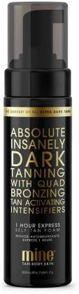 MineTan Absolute Self Tan Foam 200 Tanning Liquid