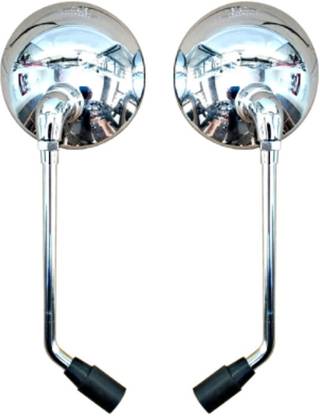 Bullkartzone Manual Dual Mirror For Royal Enfield Thunderbird 350, Classic 350, Classic 500