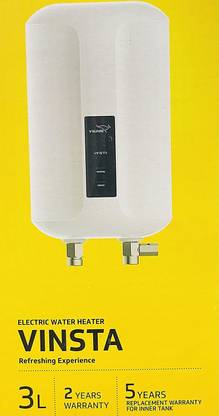 V-Guard VINESTA WATER HEATER 3 L Instant Water Geyser
