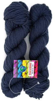 WOAFASHIONS Comfy Soft Hand Knitting Yarn (Lead Grey) (Hanks-150gms)