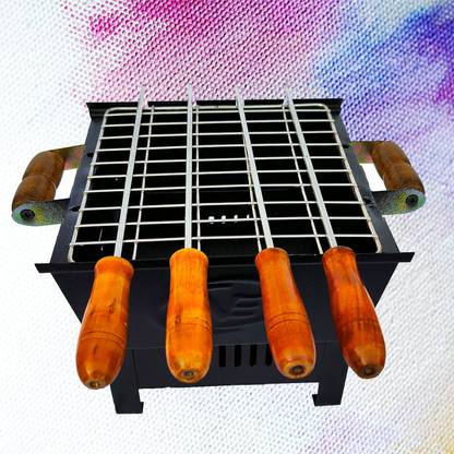NE GRILLS BBQGrillIndoorBBQRacletteTableGrillDoubleLayerSmokelessElectricGrill Charcoal Grill