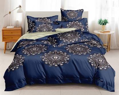 Linemates Cotton Double King Sized Bedding Set