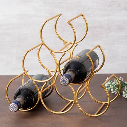 nestroots Iron Bottle Rack