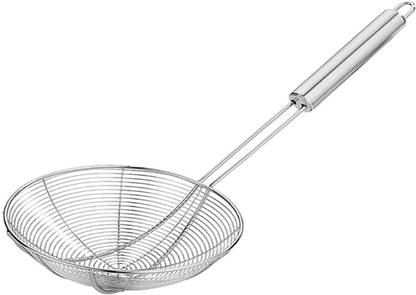 Mr.Chef International Multi Functional Filter Oil Deep Fry Strainer/Spoon Collapsible Deep Frying Basket
