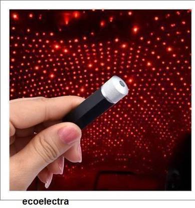ECOELECTRA USB Laser Light Fancy Laser Light For All Cars, Adjustable USB Night Light for Bedroom, Car, Party, Ceiling and More Plug and Play Star Light Car Fancy Lights Shower Laser Light Shower Laser Light