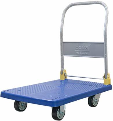 Equal Material Handling Heavy Duty PVC Platform Trolley