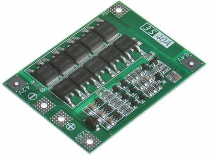 Electrobot BMS 3S 40A Li-ion Lithium Battery Charger PCB BMS Protection Board Electronic Components Electronic Hobby Kit