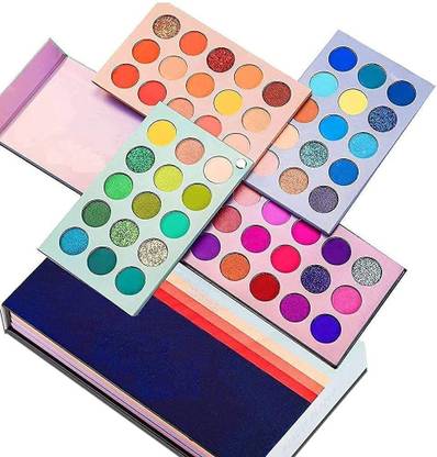 TIWFERQ Beauty Color Board Eyeshadow Palette 60 Color Eye Shadow Makeup Kit High Pigmented Professional Make up Matte and Shimmer Shades 400 g