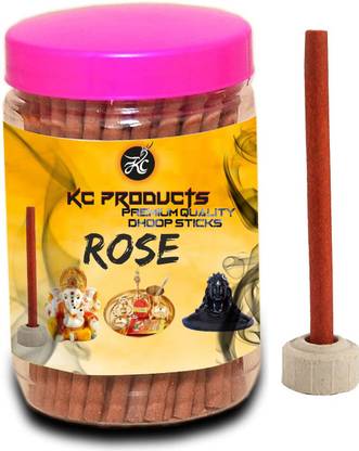 KC PRODUCTS CHANDAN Premium Fragrance Dhoop Agarbatti /Incense Sticks FOR Pooja with Stand Holder in storage box/Meditation,AARTI /Scented Dhoop Batt/Charcoal FreeAgarbatti/Pollution Free Chandan