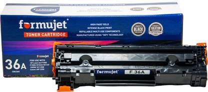 Formujet 36a Black Toner Cartridge Cb436a For Hp Laserjet Printers Like P1505 P1505n M11n M1522n M1522nf And Canon Lbp 3250 Black Ink Toner Formujet Flipkart Com