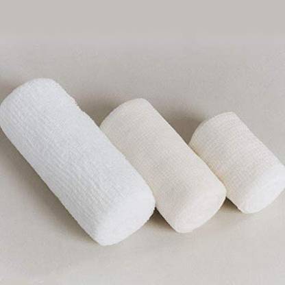 NIVISPLUS Cotton Roll Bandage 7.5cm x 4mtr Gauze Medical Dressing