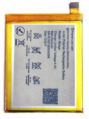 RAPPER Mobile Battery For  LYF Water 1 Mirage (LS-5002) 2600mAh Battery