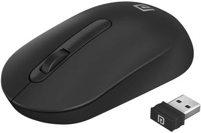 Portronics Toad 13, POR 1381 Wireless Optical Mouse  (2.4GHz Wireless, Black)