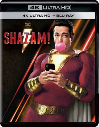 Shazam (2019) (4K UHD + Blu-ray) (2-Disc Set) (Region Free) (Fully Packaged Import)