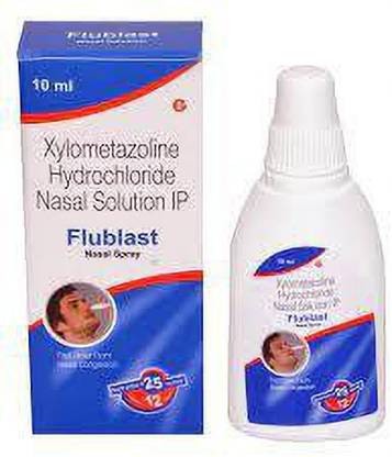 FLUBLAST ADULTS NASAL SPRAY IN 10ML,FOR 3PICS. Manual Nasal Aspirator
