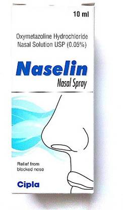 NASELIN NASAL ADULTS NASAL SPRAY IN 10ML, FOR 3PICS. Manual Nasal Aspirator