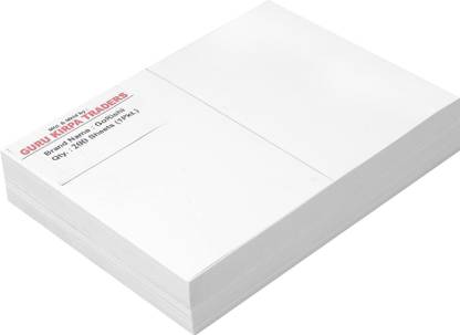 GORISHI Sticky Labels to Print Easyship Order Labels & Invoices (A5 Sheet)-1000 Sheets Self-adhesive Paper Label