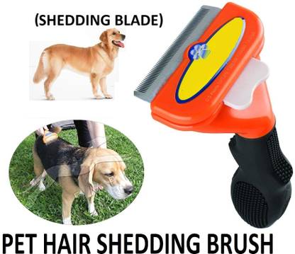 Hachiko Best Quality Multi Ultra-Imported Dog Needs High Quality Pet Grooming Pet Hair Shedding Brush for All Pets Dog, Cat, Rabbit, Hamster Shedding Blade for  Dog & Cat