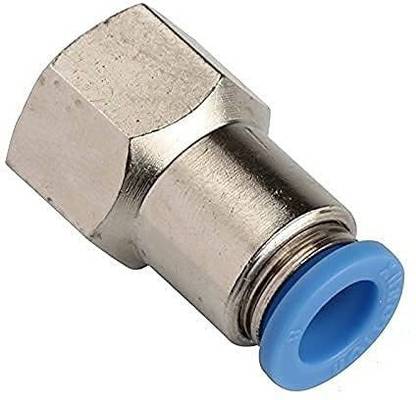 sl sales 6mm X G1/4 Inch BSP Thread Pneumatic Push Type Fittings Female (2-PCS) 1-Way Reducer Pipe Joint