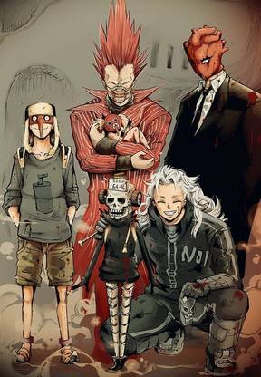 Dorohedoro Noi Shin En Matte Finish Poster Paper Print