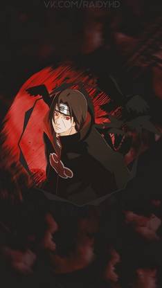 Picture In Picture Anime Boys Anime Uchiha Itachi Hd Matte Finish Poster Paper Print