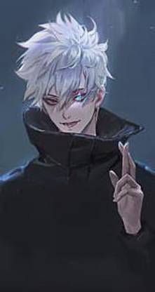 Jujutsu Kaisen Gojo Satoru Satoru Gojo Anime Boys Oreki Genya Hd Wallpaper ThumbMatte Finish Poster Paper Print