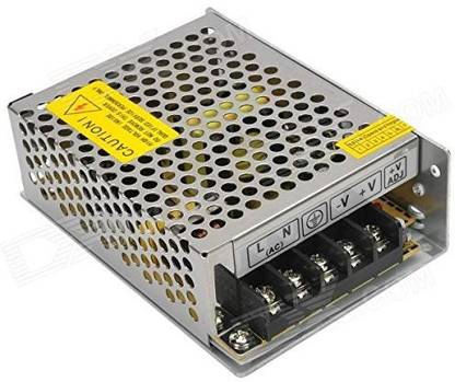 Bright Electronic Components 12V 5A Power Supply 60 Watts Computer PSU with 2 SATA Cables