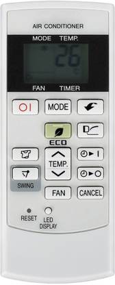 Ehop CRMC-A880JBEZ Compatible Remote for Air Conditioner Sharp Remote Controller