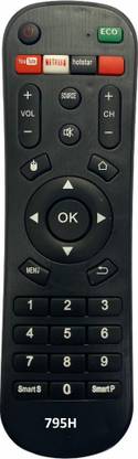 REMOTEX 795H Smart TV Remote (No Voice) HOM Smart TV LCD/LED Remote Controller