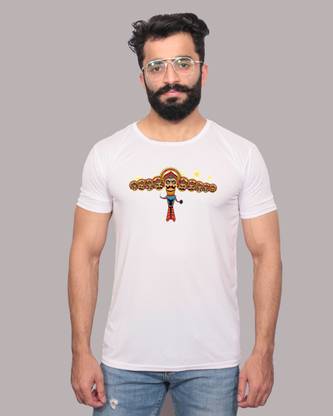 NITYANAND CREATIONS Solid Couple White T-Shirt