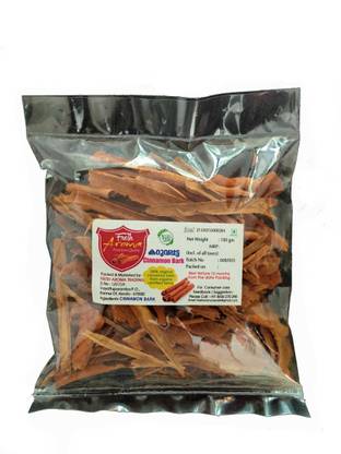 fresh aroma Cinnamon Bark/Dalchini Sticks/ Karuvapatta/Lavangapattai -100 gm [100% Original & Highly Aromatic]