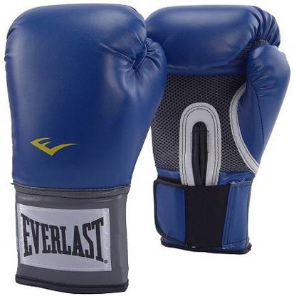 EVERLAST Boxing Training Gloves Pro Style Blue 16oz Boxing Gloves