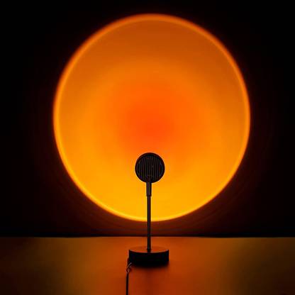 ENMORA 123_ST-XB-SUNSET LAMP|| Sunset Lamp Projector Light 180 Degree Rotation Led Night Light for Photography/Selfie/Living Room/Bedroom Decor, USB Charging Lamp Romantic Visual LED Light (Sun) Night Lamp |USB Sunset Lamp, Sunset Projector Led Table Lamp, Romantic Projector Lamp for Home Party Living Room Bedroom Decor Video Shoots Insta Reels & YouTube and More Night Lamp Night Lamp